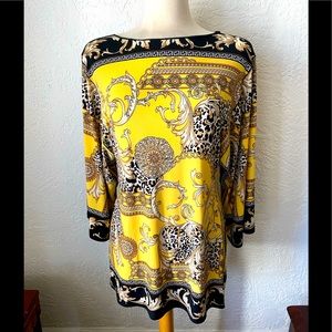 Classic Gold & Yellow Top